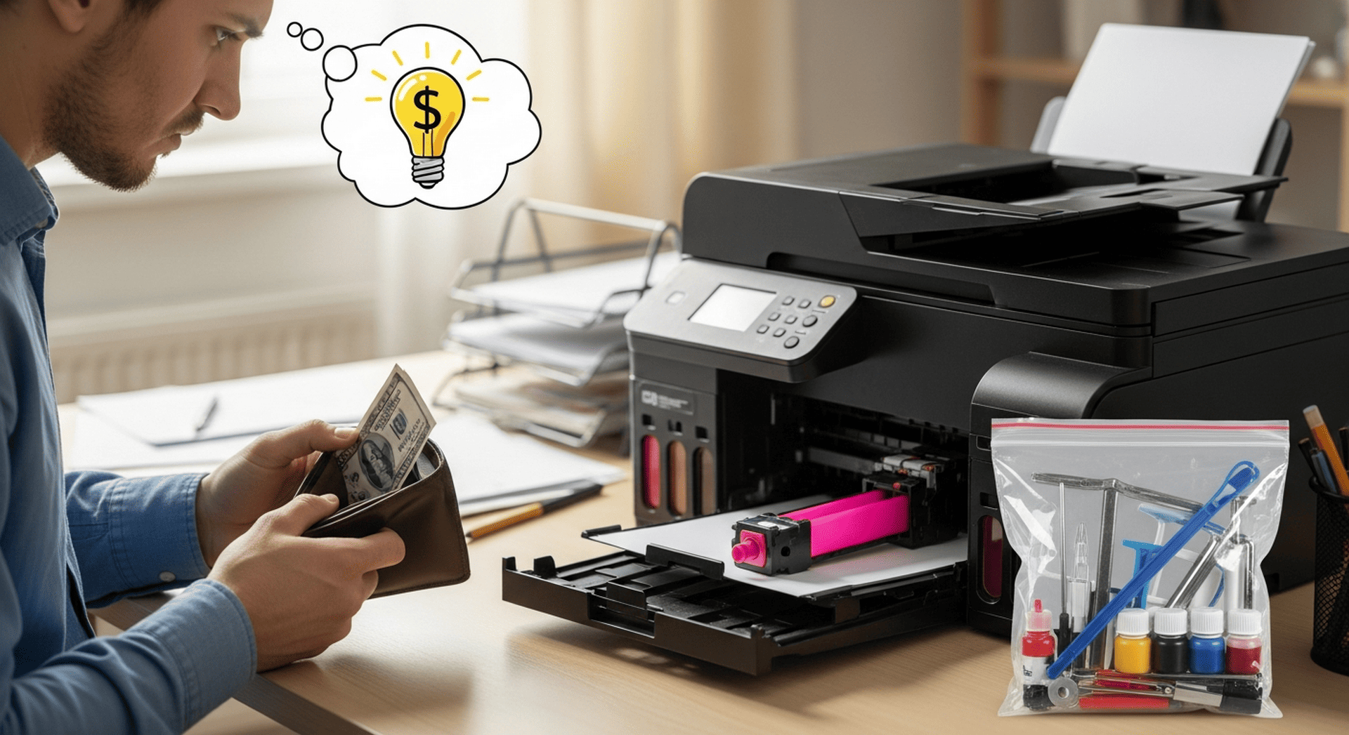 заправка картриджа принтера